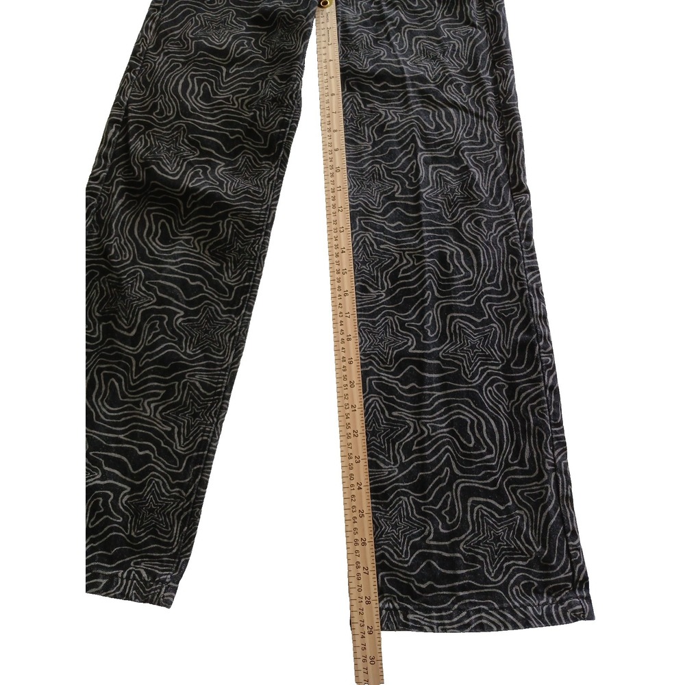 Milk It Funky Black & White Button Front Denim Jeans Women's Size 26 X 29 - Picture 11 of 12